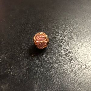 PANDORA Rose Gold Pink CZ Intertwining Radiance